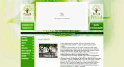Desktop Screenshot of platan-eger.hu